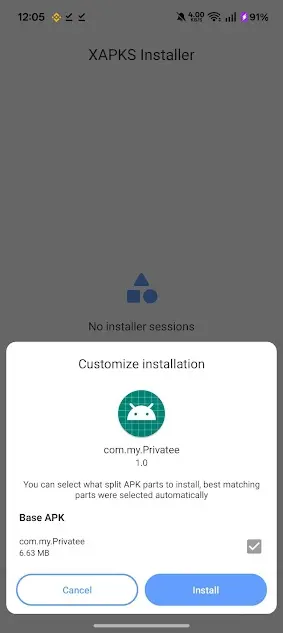 Screenshot of See Private