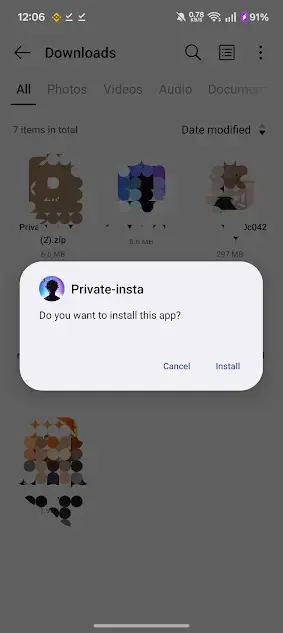 Screenshot of See Private Apk